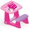 Dolu Smart Study Craft Desk - Pink Unicorn, Ergonomic Seat, Kids 2+ Study & Play